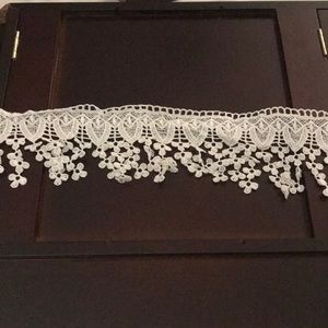 White Lace Choker